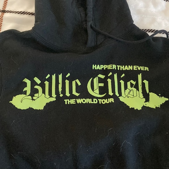 Billie Eilish tour merchandise from the happier than ever tour - Picture 1 of 3